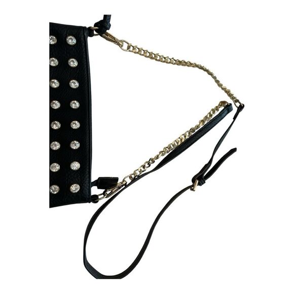 Black Studded Crossbody Bag - Picture 4 of 7